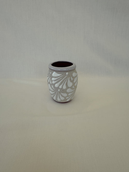 White Shot Glass