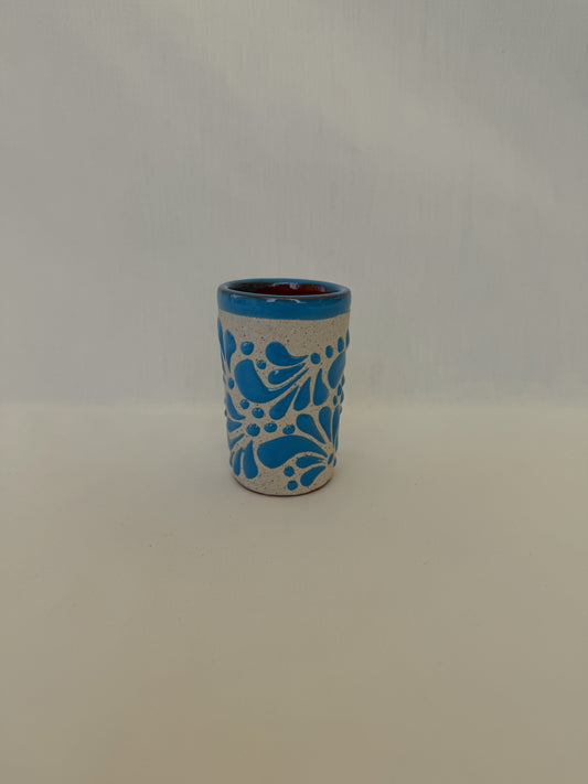 Blue Shot Glass