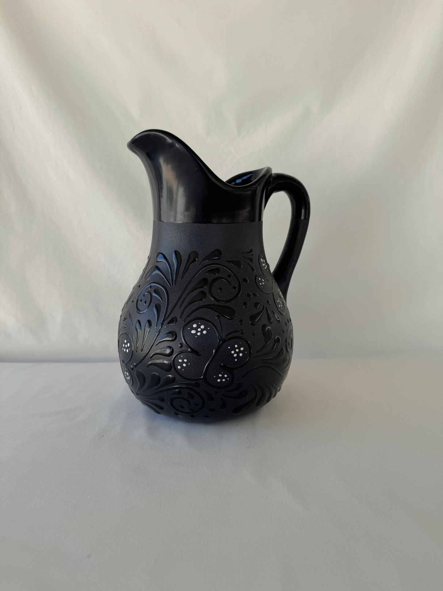 Black Jarra with Butterfly