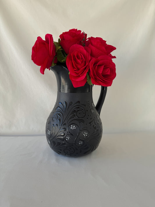 Black Jarra with Butterfly