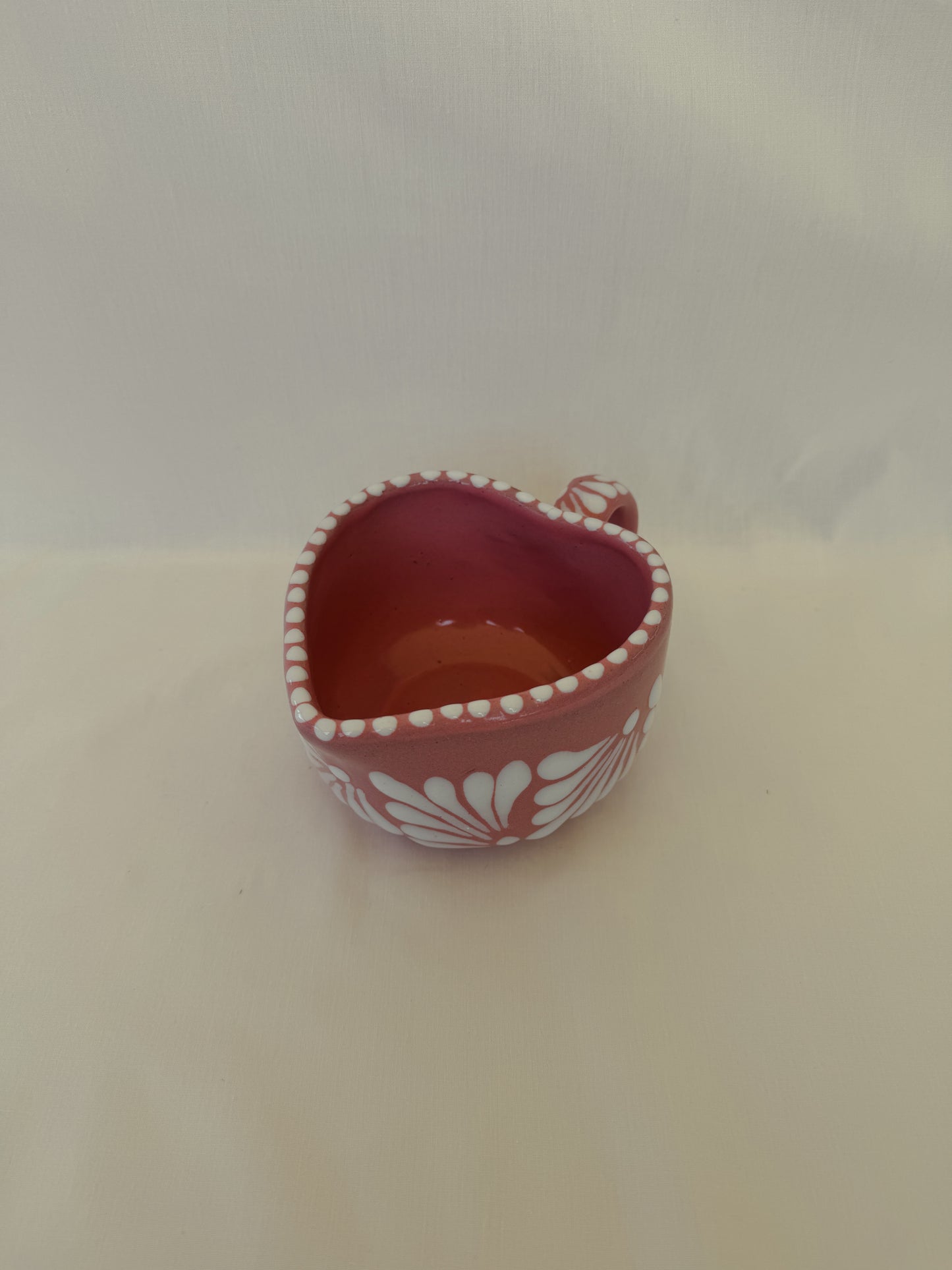 Pink Heart Mug Burst Design