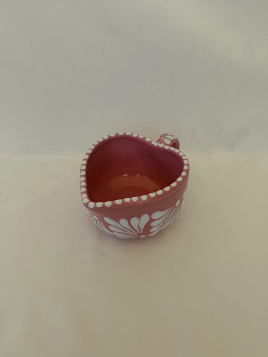 Pink Heart Mug Burst Design