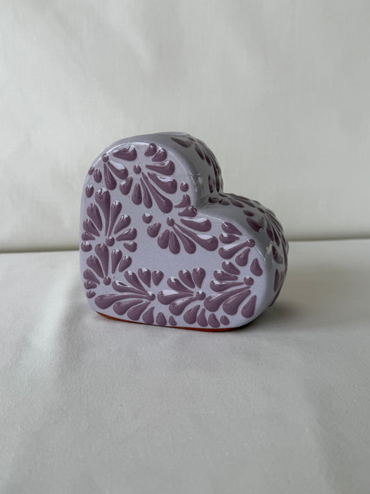 Purple Heart Vase Partial Design