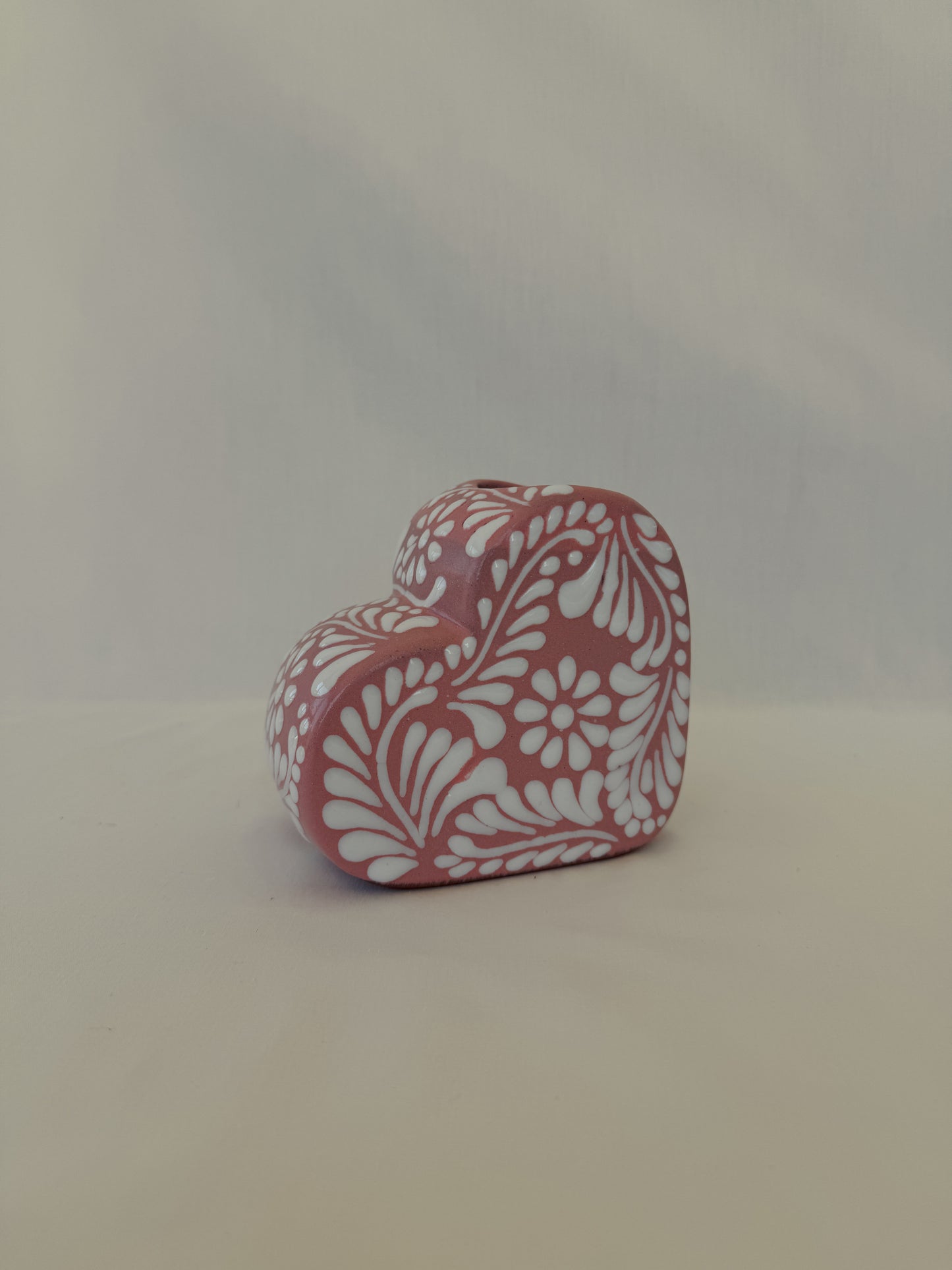 Pink Heart Vase Full Design