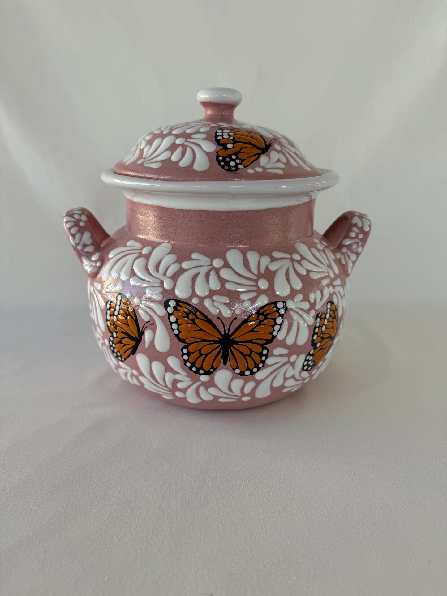 Monarca Pink Decorative Frijolera Medium