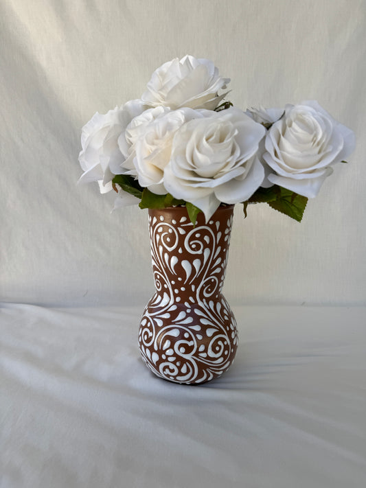Brown Medium Vase