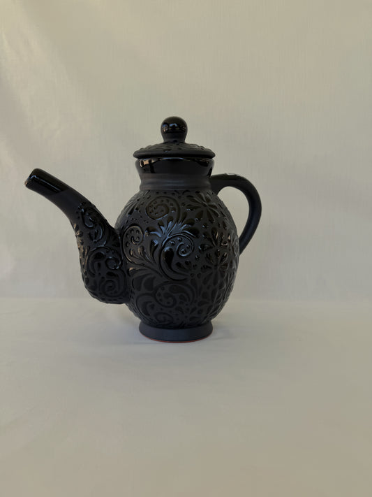 Black Round Cafetera