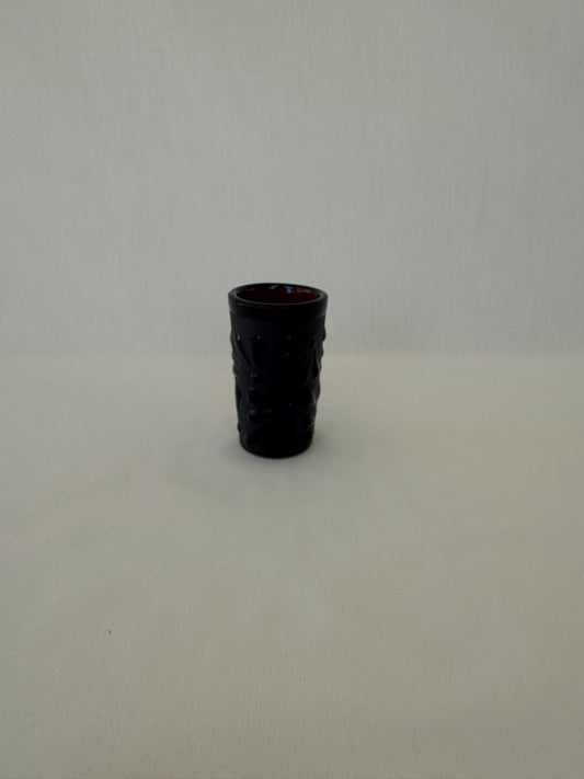 Black Shot Glass