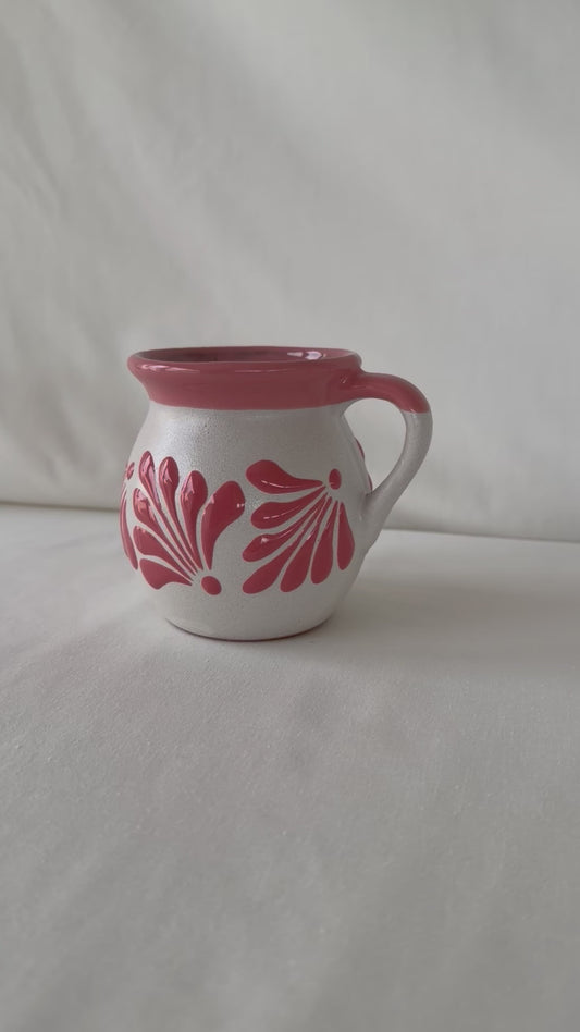 Dark Pink Taza